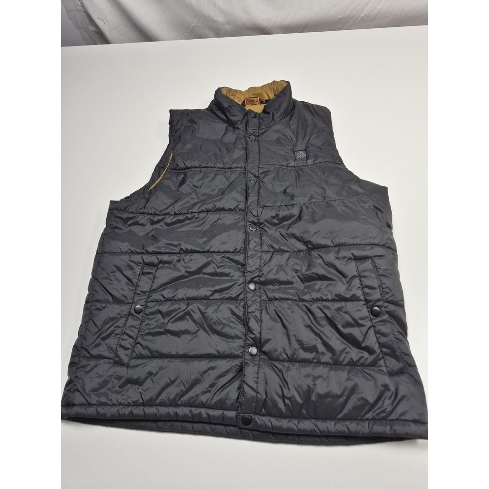 Ororo Vest Mens L Gray Heated Puffer Quilted Full Zip Outdoor NO BATTERY